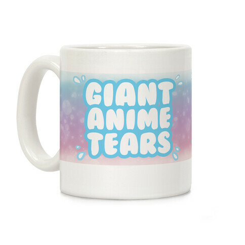 Giant Anime Tears Coffee Mug