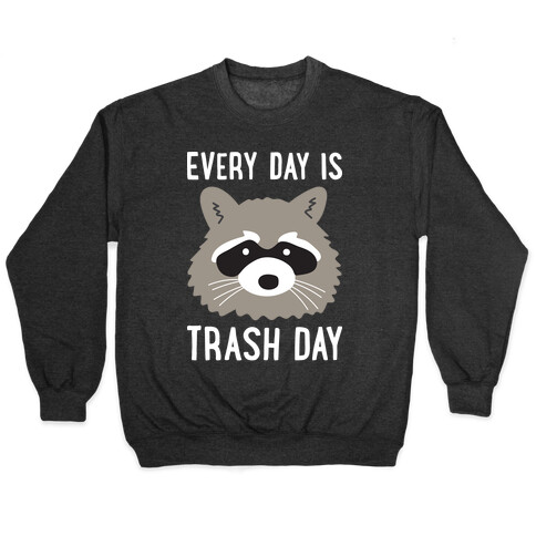 Every Day Is Trash Day Raccoon Pullover