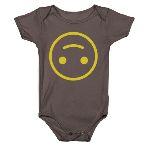 Upside-down Smiley Baby One-Piece