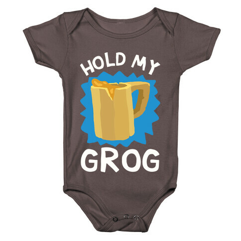 Hold My Grog Baby One-Piece