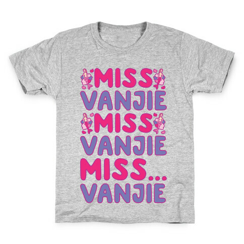 Miss Vanjie Parody Kids T-Shirt