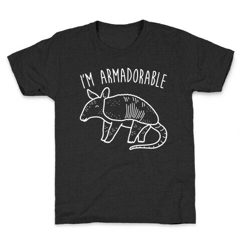 I'm Armadorable Kids T-Shirt