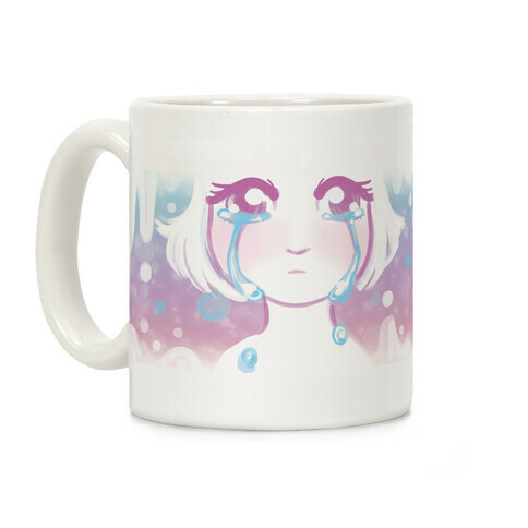 Anime Girl Tears  Coffee Mug