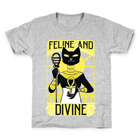 Feline and Divine Kids T-Shirt