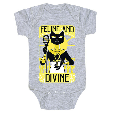 Feline and Divine Baby One-Piece