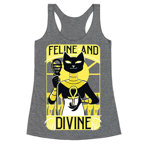 Feline and Divine Racerback Tank Top