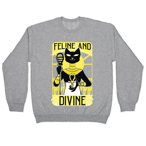 Feline and Divine Pullover