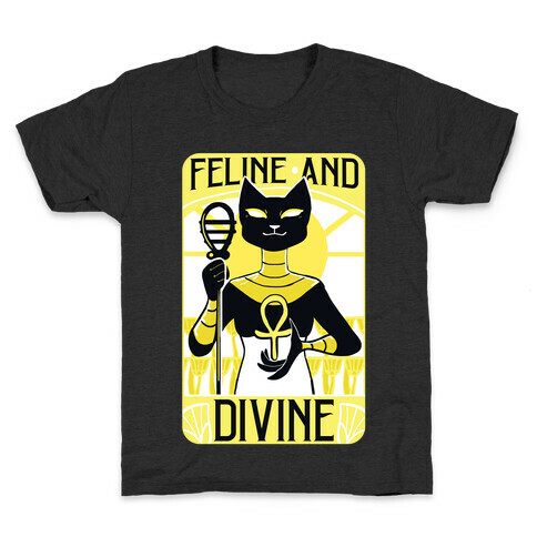 Feline and Divine Kids T-Shirt