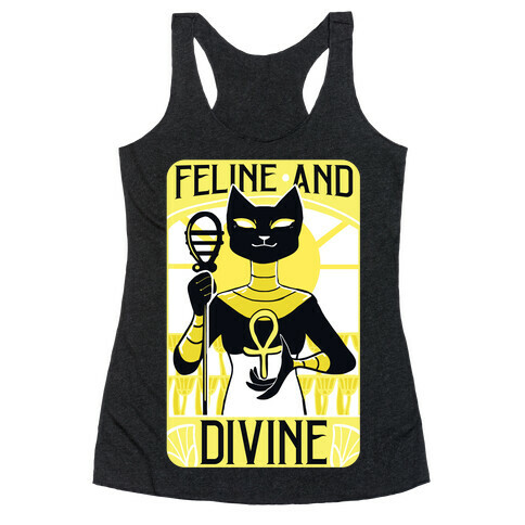 Feline and Divine Racerback Tank Top