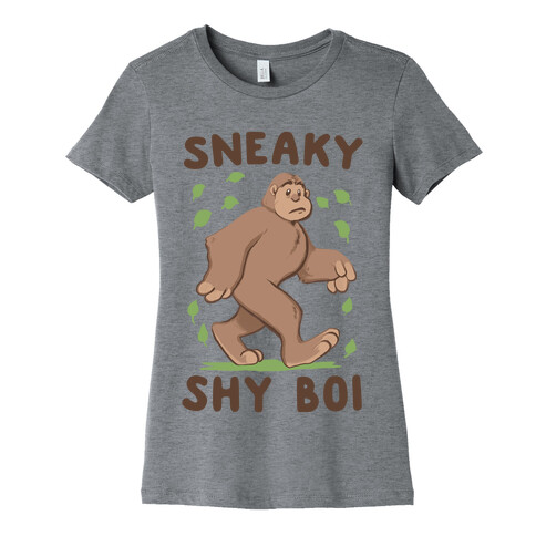 Sneaky Shy Boi Womens T-Shirt