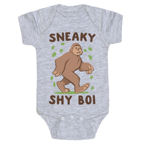 Sneaky Shy Boi Baby One-Piece