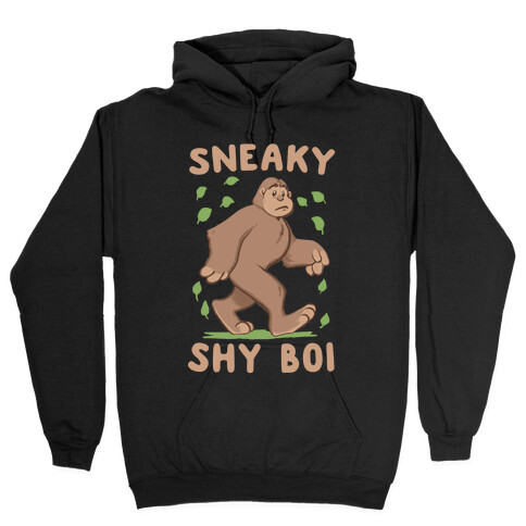 Sneaky Shy Boi Hooded Sweatshirt