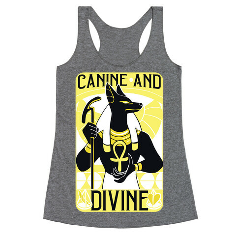 Canine and Divine Racerback Tank Top