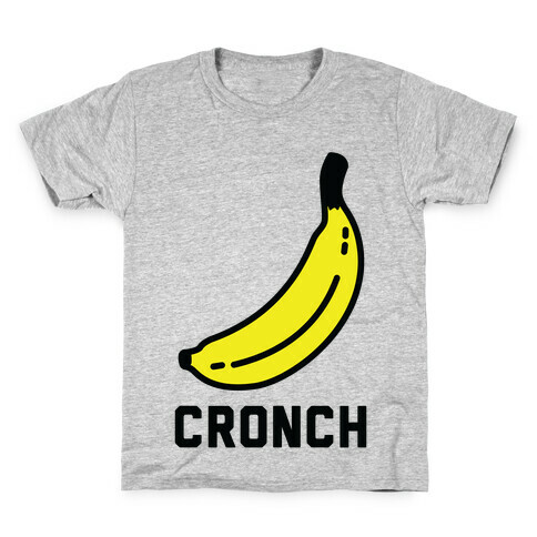 Cronch Banana Meme Kids T-Shirt