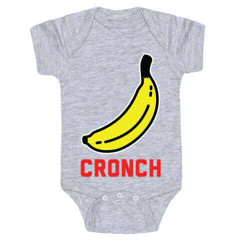 Cronch Banana Meme Baby One-Piece