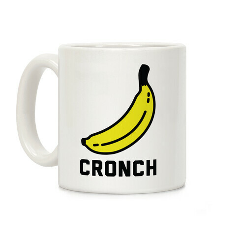 Cronch Banana Meme Coffee Mug