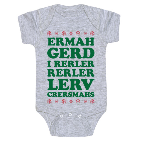 Ermahgerd Crersmahs Baby One-Piece