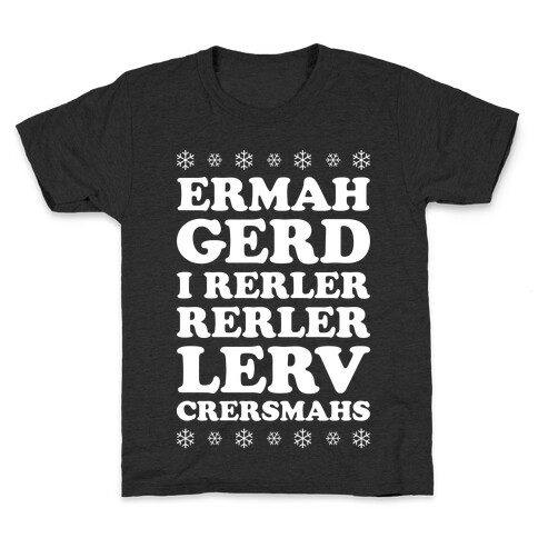Ermahgerd Crersmahs Kids T-Shirt