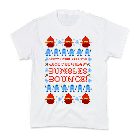 Yukon Cornelius and Bumble Ugly Sweater Kids T-Shirt