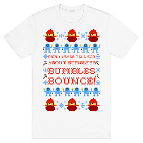 Yukon Cornelius and Bumble Ugly Sweater T-Shirt