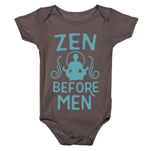 Zen Before Men Baby One-Piece