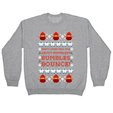Yukon Cornelius and Bumble Ugly Sweater Pullover