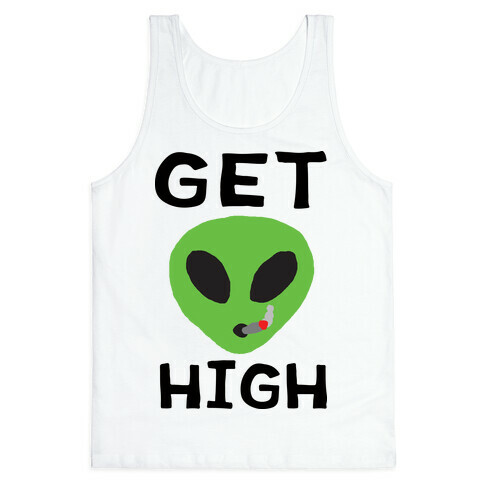 Get High Alien Tank Top