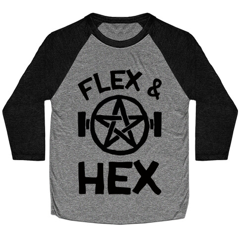 Flex And Hex Baseball Tee