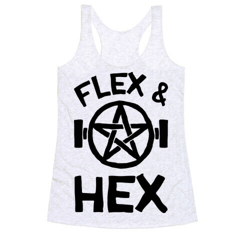 Flex And Hex Racerback Tank Top