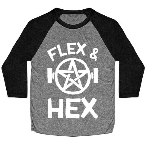 Flex And Hex Baseball Tee