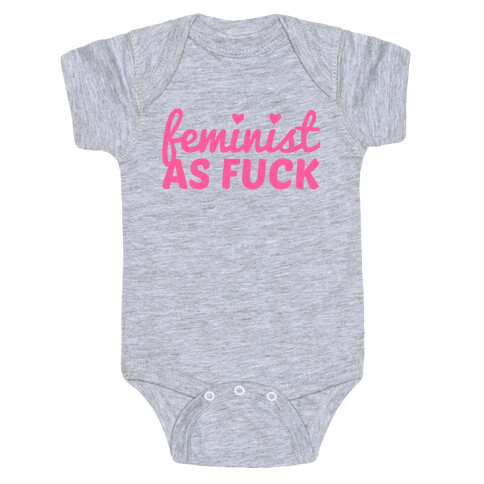 Feminist as F*** Baby One-Piece