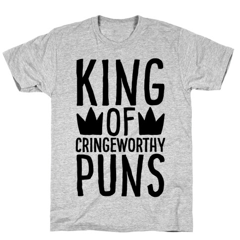 King of Cringeworthy Jokes  T-Shirt