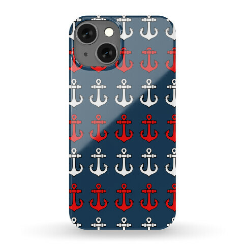 Anchor Pattern Phone Case