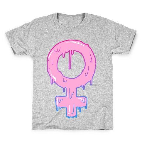 Pink Slime Feminism Kids T-Shirt