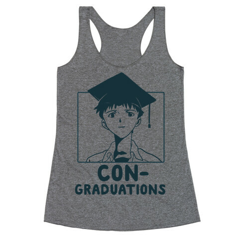 Con-Graduations, Shinji-kun  Racerback Tank Top