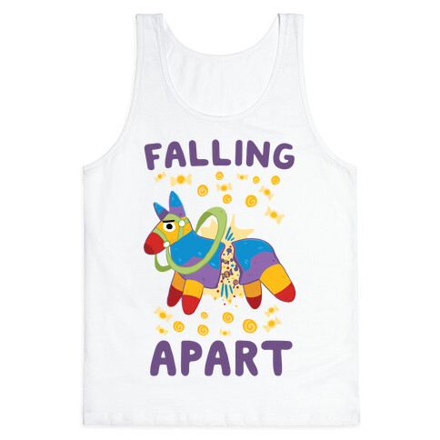 Falling Apart Pinata Tank Top