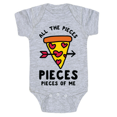 Pieces of Me Pizza Baby One-Piece