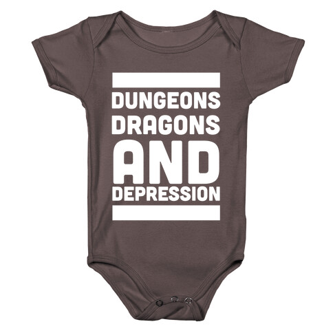 Dungeons, Dragons and Depression  Baby One-Piece