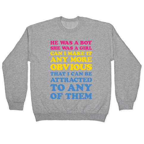 Sk8er Boi Pansexual Parody Pullover