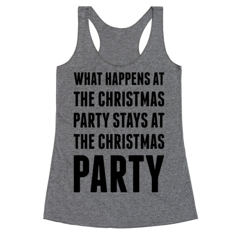 Christmas Party Racerback Tank Top