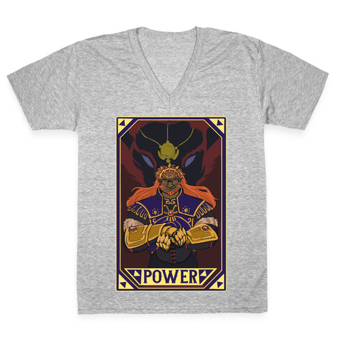 Power - Ganondorf V-Neck Tee Shirt