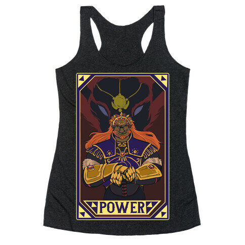 Power - Ganondorf Racerback Tank Top