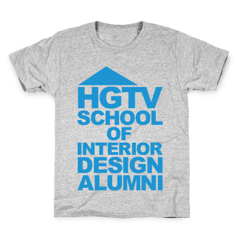 HGTV School of Interior Design Parody Kids T-Shirt