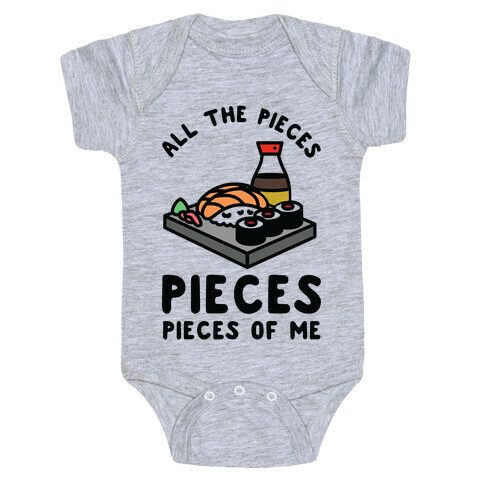 Pieces of Me Sushi Baby One-Piece