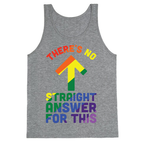 There's No Straight Answer For This Tank Top
