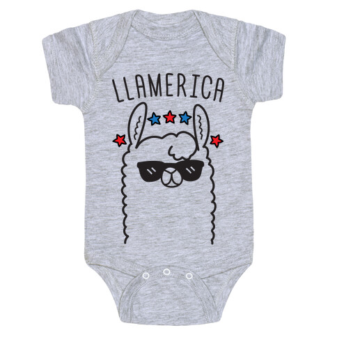 Llamerica American Llama Baby One-Piece