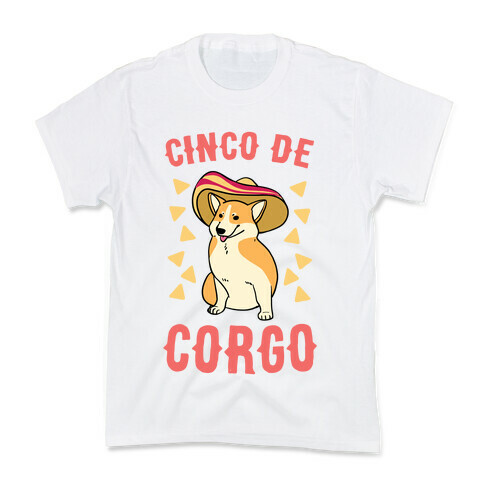 Cinco De Corgo Kids T-Shirt