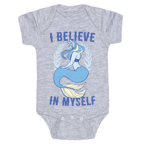 I Believe In Myself - Mermaid Baby One-Piece