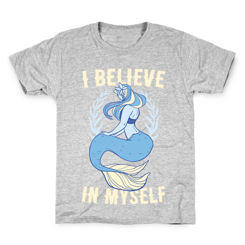 I Believe In Myself - Mermaid Kids T-Shirt