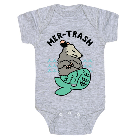 Mer-Trash Opossum Baby One-Piece